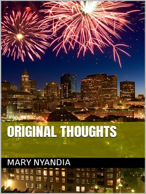 cover image of ORIGINAL THOUGHTS